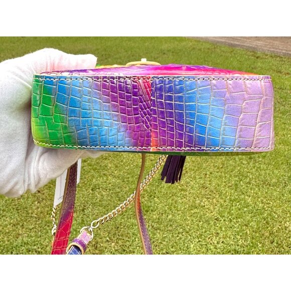 Brahmin Marley Multi Gumdrop Collection Leather Crossbody V04248940000050 NWT - Picture 7 of 16